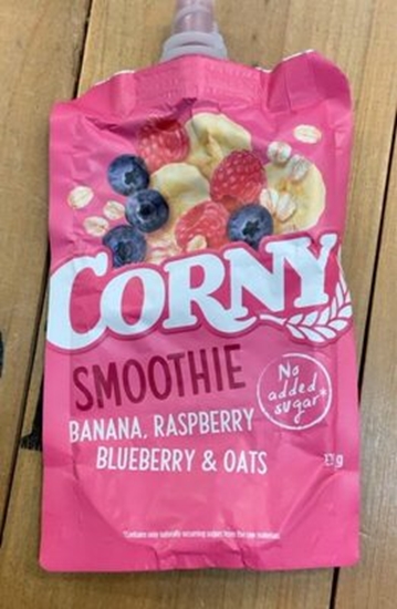 Picture of CORNY SMOOTHIE BAN/RASP/BLUEB/OATS 120GR